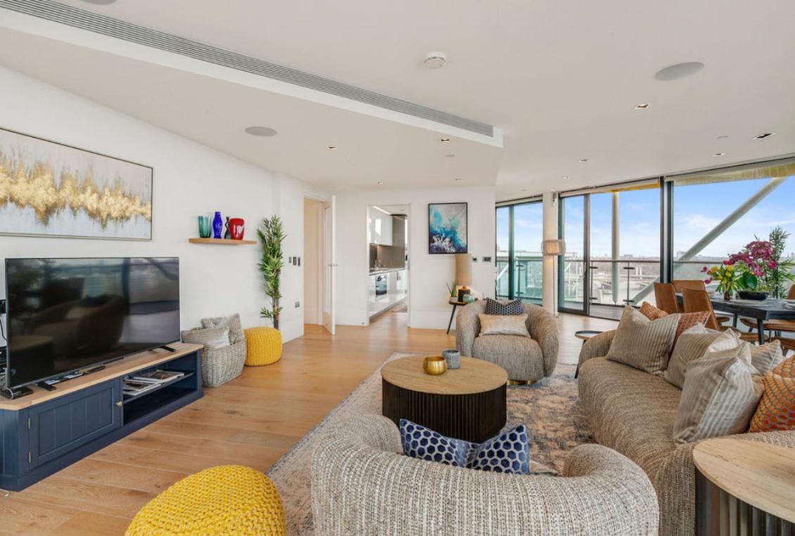 לונדון Riverlight Nine Elms Battersea Power Station מראה חיצוני תמונה